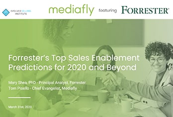 EVOLVERS Virtual Meetup: Sales Enablement through the Crisis and Hangover w/ Mary Shea of Forrester