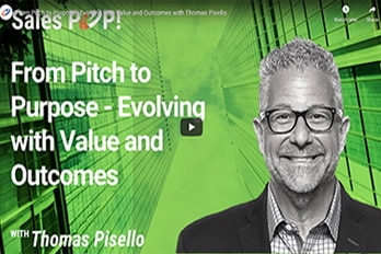 Sales Pop guest podcast interview: From Pitch to Purpose – Evolving with Value and Outcomes