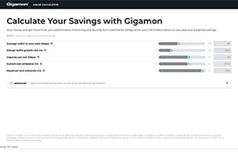 EVOLVERS Spotlight: Gigamon Value Calculator