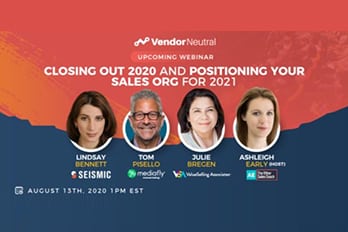 ON DEMAND – Closing Out 2020 and Positioning Your Sales Org for 2021